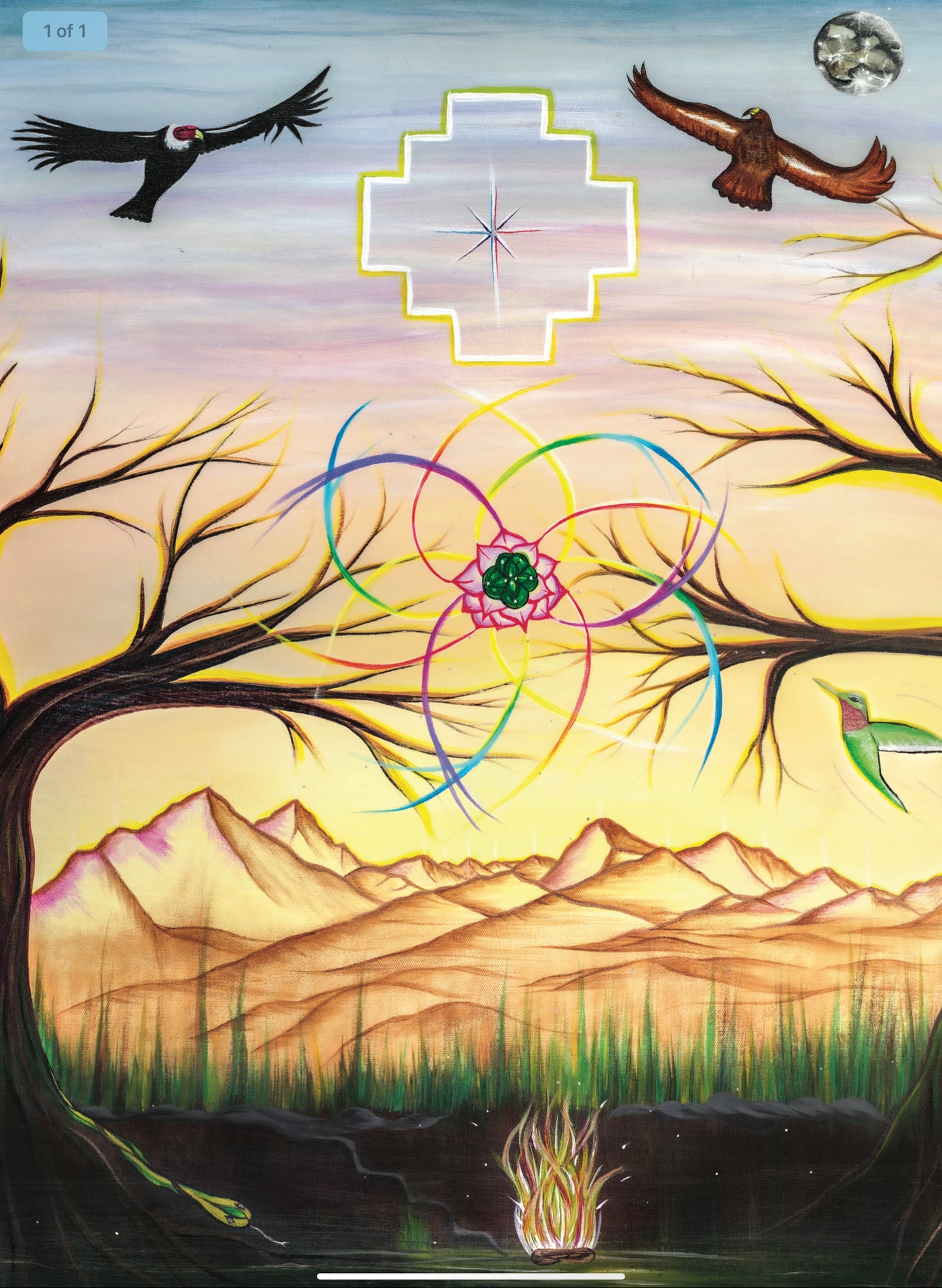 Golden Hour (original painting on canvas)