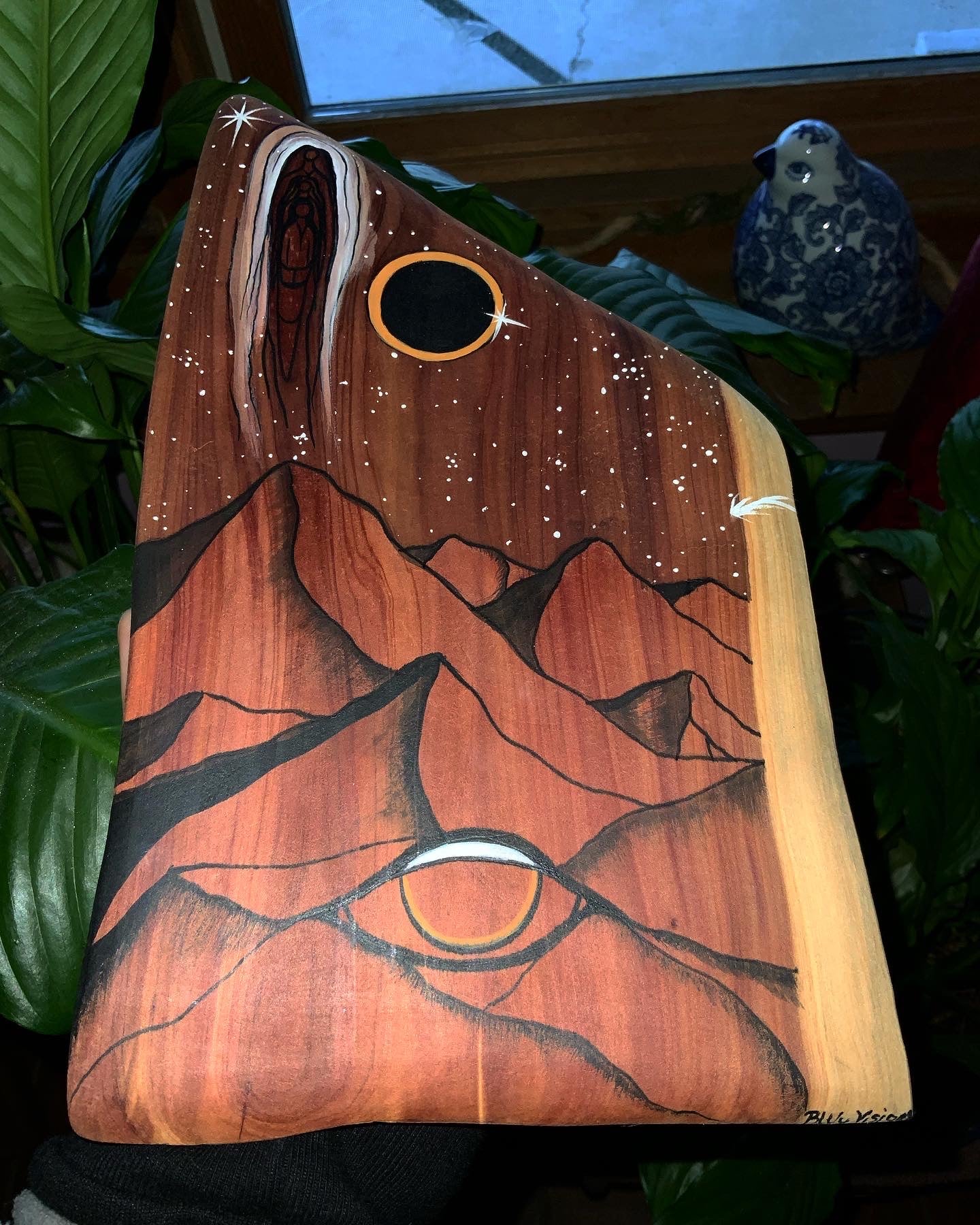 "Ascender" on Red Cedar