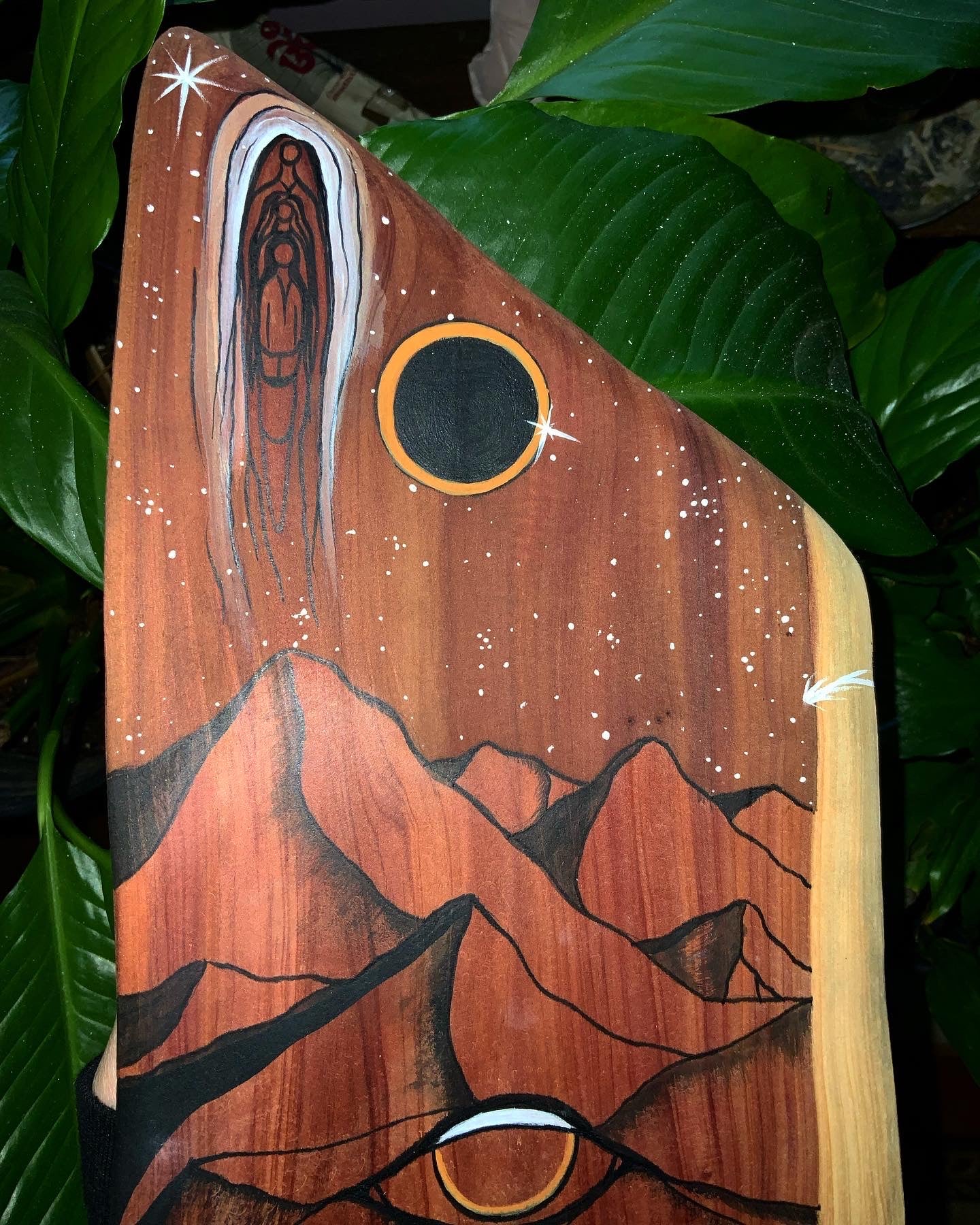 "Ascender" on Red Cedar