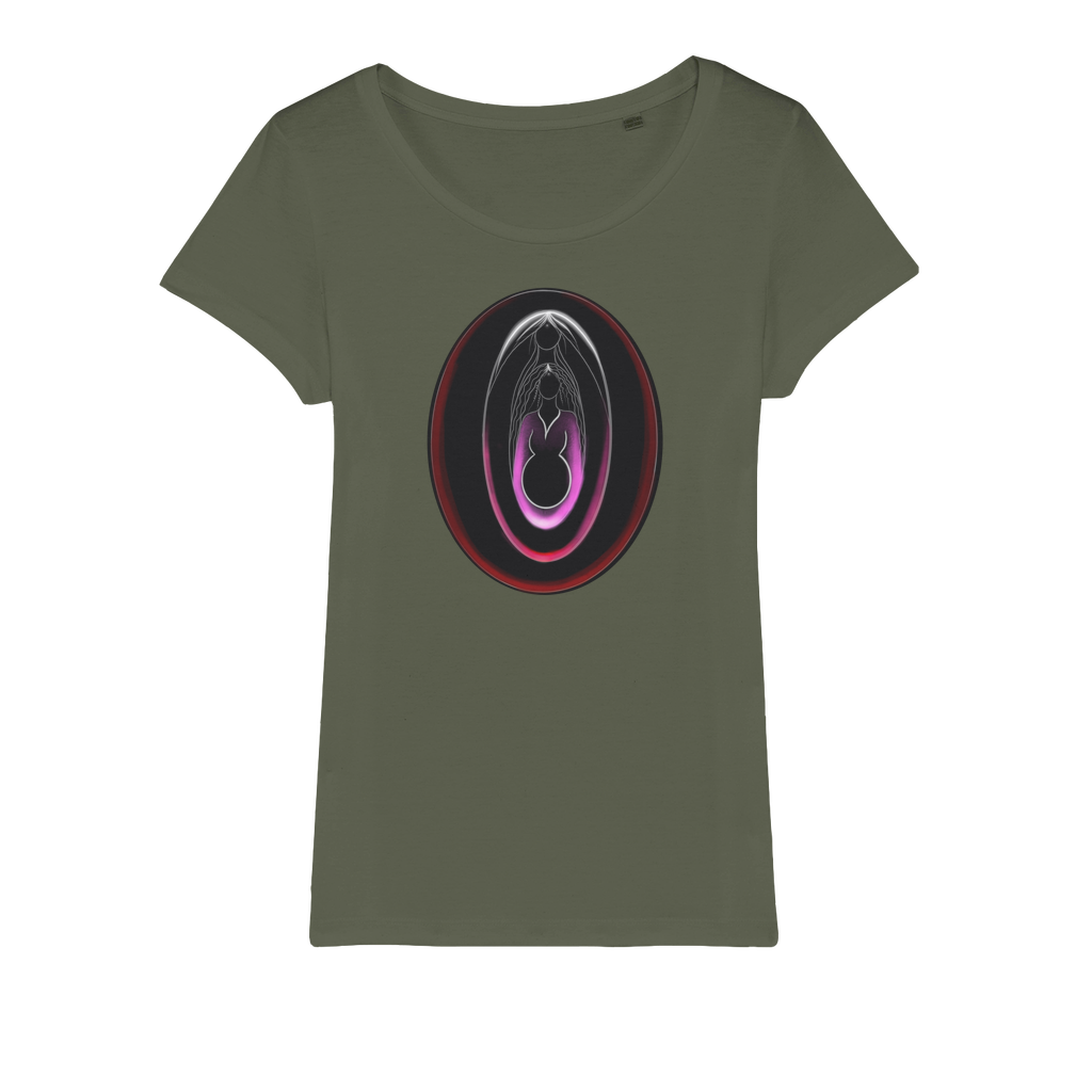 Crone Mother Maiden Organic Jersey Womens T-Shirt