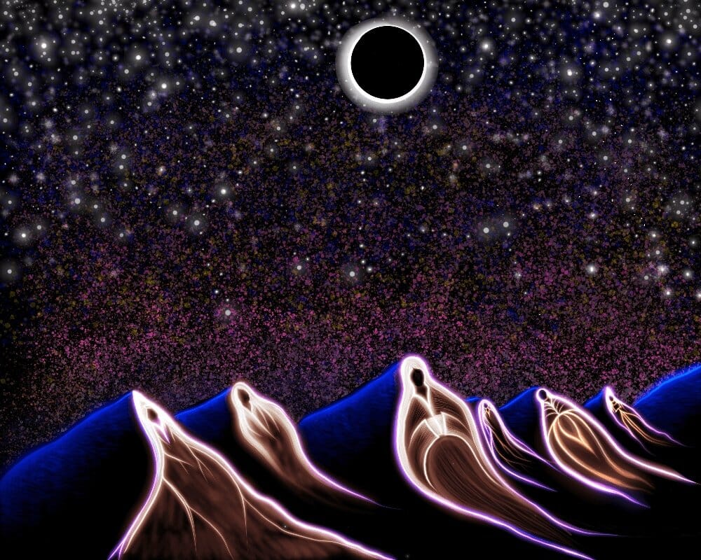 “Ancestor Dreams” High Quality Print BlUu Visions