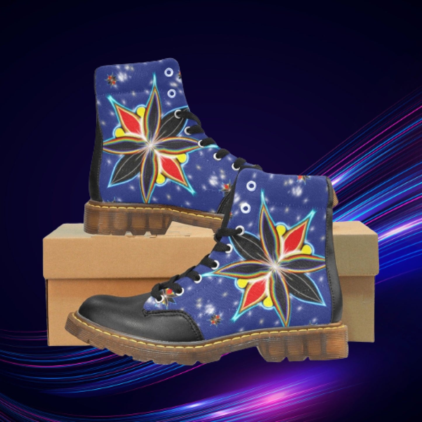 "All My Relations" Blue Star M Boots